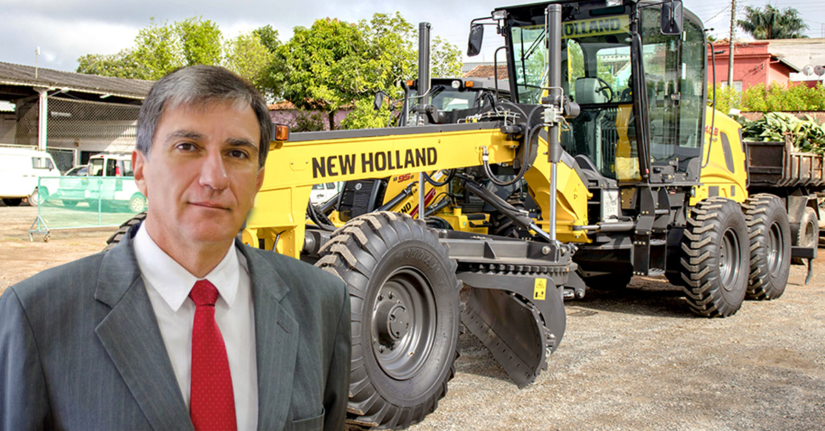 Programa “Em dia com o Executivo” 13 – Novas máquinas para trabalho nas estradas rurais