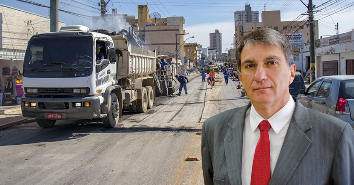 Programa “Em dia com o Executivo” 22 – Av. principal do São Geraldo recebe recapeamento