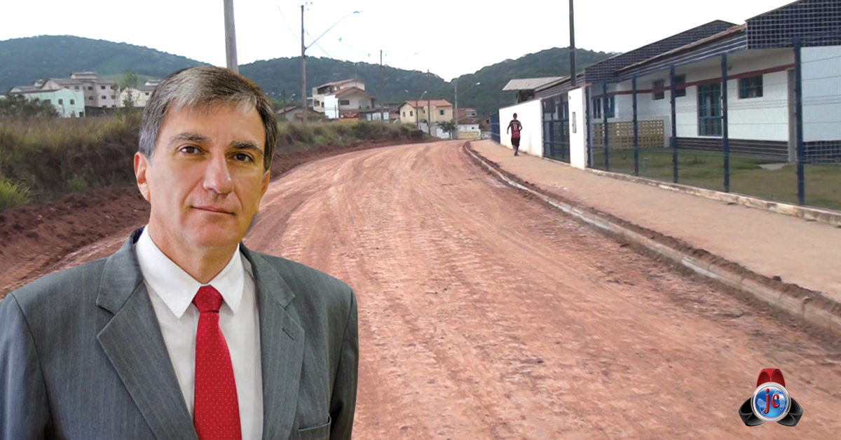 Programa “Em dia com o Executivo” 24 – Acesso ao Centro de Educação Infantil Sebastião Cezário será pavimentado