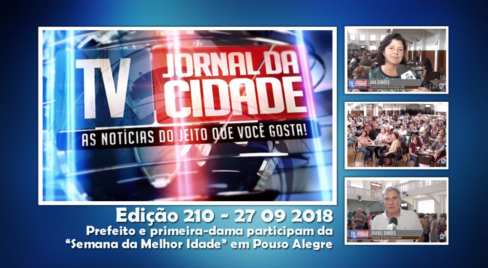 Prefeito e primeira-dama participam da “Semana da Melhor Idade” em Pouso Alegre