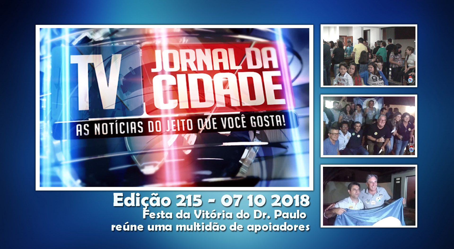 Festa da Vitória do Dr. Paulo reúne uma multidão de apoiadores
