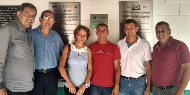 Vereadores participam dos 20 anos da Central de Recebimentos de Embalagens Vazias de Agrotóxicos