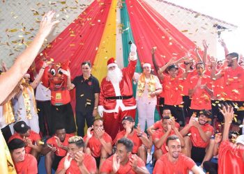 Pouso Alegre Futebol Clube marca presença em Auto de Natal da APAE
