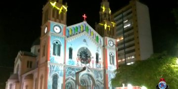 Espetáculo das Luzes abre comemorações Natalinas na cidade