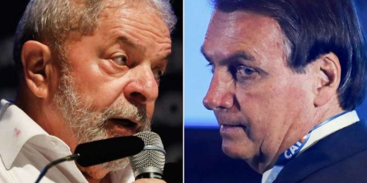 Lula é o maior adversário de Bolsonaro para 1 em 3 brasileiros