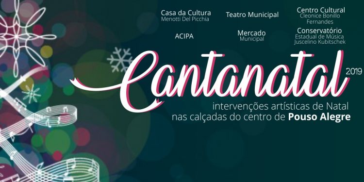Cantanatal reúne corais e grupo de teatro em apresentações nas calçadas da cidade