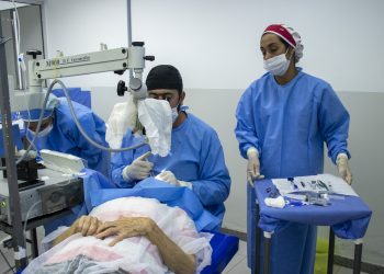 Primeiro mutirão da catarata do ano atende a 250 pessoas