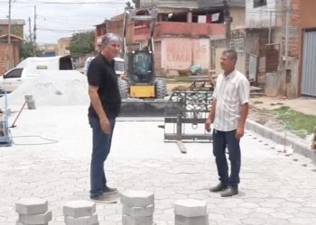 Em dia com o EXECUTIVO – Mais de 30 ruas foram pavimentas no Bairro São Geraldo