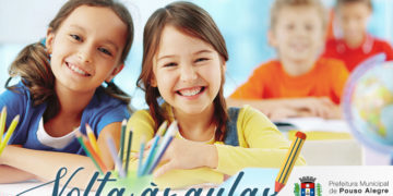 Mais de 15 mil alunos voltam às aulas na rede municipal de ensino em Pouso Alegre