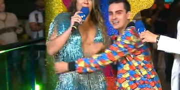 Dudu Camargo leva advertência do SBT após confusão com Simony