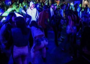 Em Pouso Alegre PM acaba com Baile Funk no Bairro São João