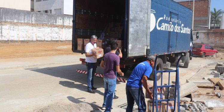 Empresa farmacêutica faz doação de álcool gel à Prefeitura de Pouso Alegre