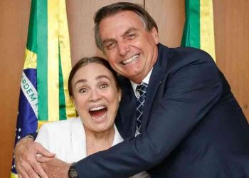 Bolsonaro admite Regina Duarte ter dificuldade na Secretaria de Cultura do governo