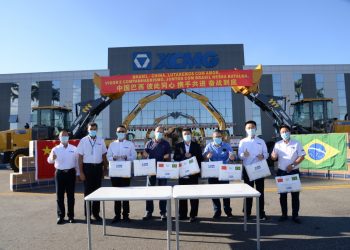 XCMG doa 10 mil máscaras para a Prefeitura de Pouso Alegre