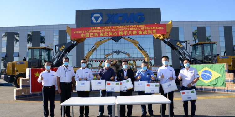 XCMG doa 10 mil máscaras para a Prefeitura de Pouso Alegre