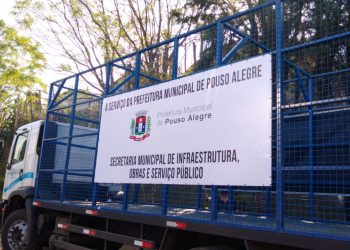 Novo caminhão gaiola impulsiona ainda mais o serviço de coleta seletiva em Pouso Alegre