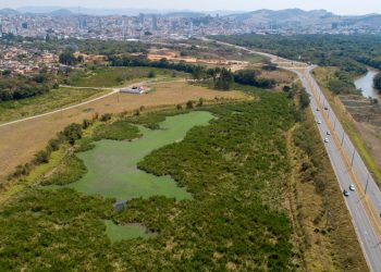 Em Pouso Alegre Lagoa da Banana, passa por limpeza