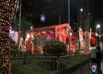 Em Pouso Alegre decoração de Natal é inaugurada em grande estilo