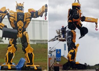 XCMG traz para Pouso Alegre um Transformers diretamente da China