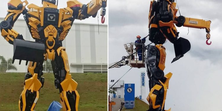XCMG traz para Pouso Alegre um Transformers diretamente da China
