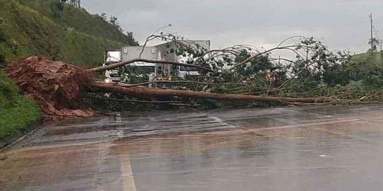 Chuvas Fortes no Sul de Minas – granizo e alagamentos causam prejuízos aos moradores