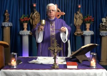 SANTA MISSA EM SEU LAR Nº 50 – “Deus enviou seu Filho ao mundo para que o mundo seja salvo por Ele”
