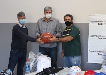 Superintendência de Esportes recebe materiais por meio de emenda do Deputado Dr. Paulo