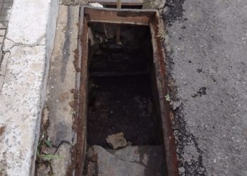 Criminosos furtam tampas de bocas de lobo em Pouso Alegre