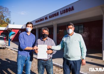 Prefeito, Vice-Prefeito e Deputado Estadual Dr. Paulo anunciam instalação de posto de coleta de sangue em Itajubá