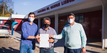 Prefeito, Vice-Prefeito e Deputado Estadual Dr. Paulo anunciam instalação de posto de coleta de sangue em Itajubá