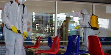 Terminal Rodoviário de Pouso Alegre passa por operação de desinfecção