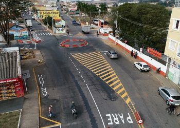 Secretaria Municipal de Trânsito realiza mudanças na entrada do Conjunto Chapadão