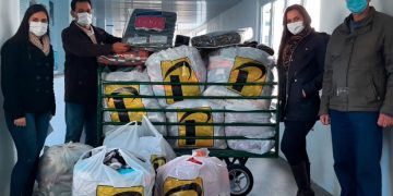 Hospital Samuel Libânio recebe doação de 215 cobertores