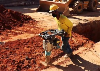 Segunda etapa das obras no bairro São João, em Pouso Alegre, é realizada