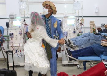 Festa julina leva alegria a pacientes do Serviço de Hemodiálise do HCSL