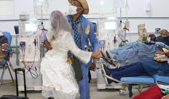 Festa julina leva alegria a pacientes do Serviço de Hemodiálise do HCSL