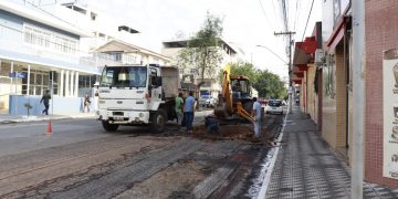 Avenida Dr. João Beraldo recebe nova pavimentação asfáltica