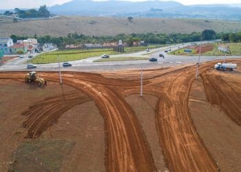 Obras para construção de rotatória entre o Jardim Canadá, Jardim Aureliano e o bairro Santa Rita têm início