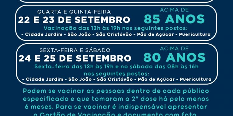 Pouso Alegre inicia vacinação com dose de reforço contra covid-19 nessa terça-feira