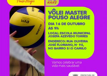 Equipe de Vôlei Máster de Pouso Alegre realiza amistoso no próximo fim de semana