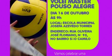 Equipe de Vôlei Máster de Pouso Alegre realiza amistoso no próximo fim de semana