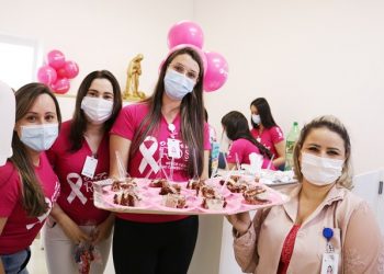 Setor de Oncologia comemora Semana da Criança com pacientes infantis