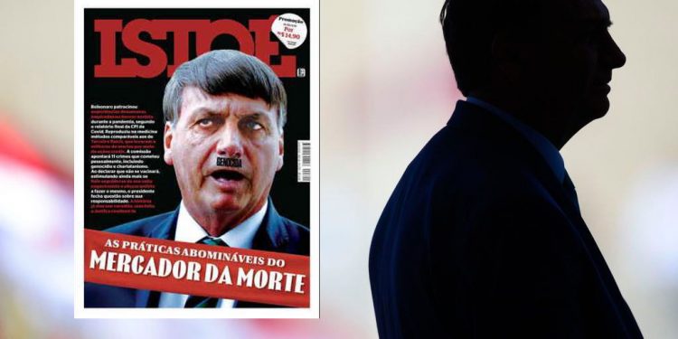 AGU pede direito de resposta a IstoÉ por capa que liga Bolsonaro a Hitler