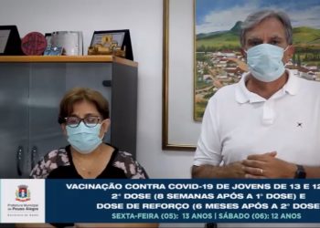 Pouso Alegre amplia vacinação contra a covid-19 para adolescentes de 12 e 13 anos