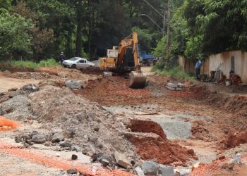 Obras na Avenida Antônio Scodeler seguem sendo realizadas