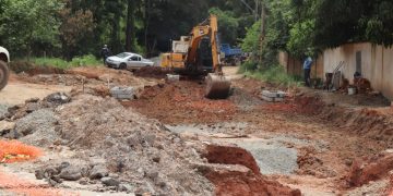 Obras na Avenida Antônio Scodeler seguem sendo realizadas