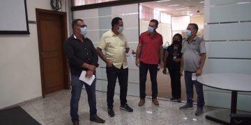 Câmara recebe visita de representantes de São Gonçalo do Sapucaí