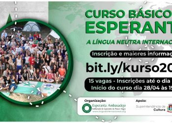 Inscrições abertas para curso gratuito de língua internacional esperanto