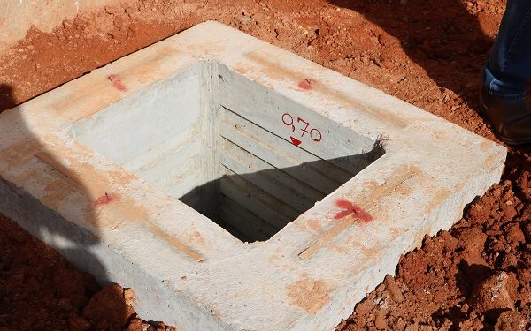 Pilares estruturais do novo Hospital Oncológico são instalados