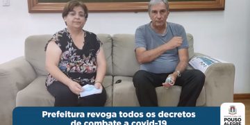 Prefeitura de Pouso Alegre libera o uso de máscaras em ambientes fechados